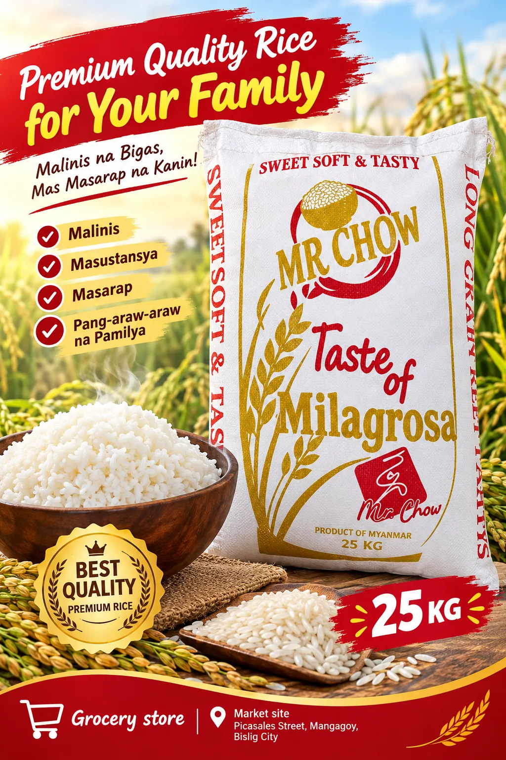 MR CHOW MILAGROSA WHITE 1KL