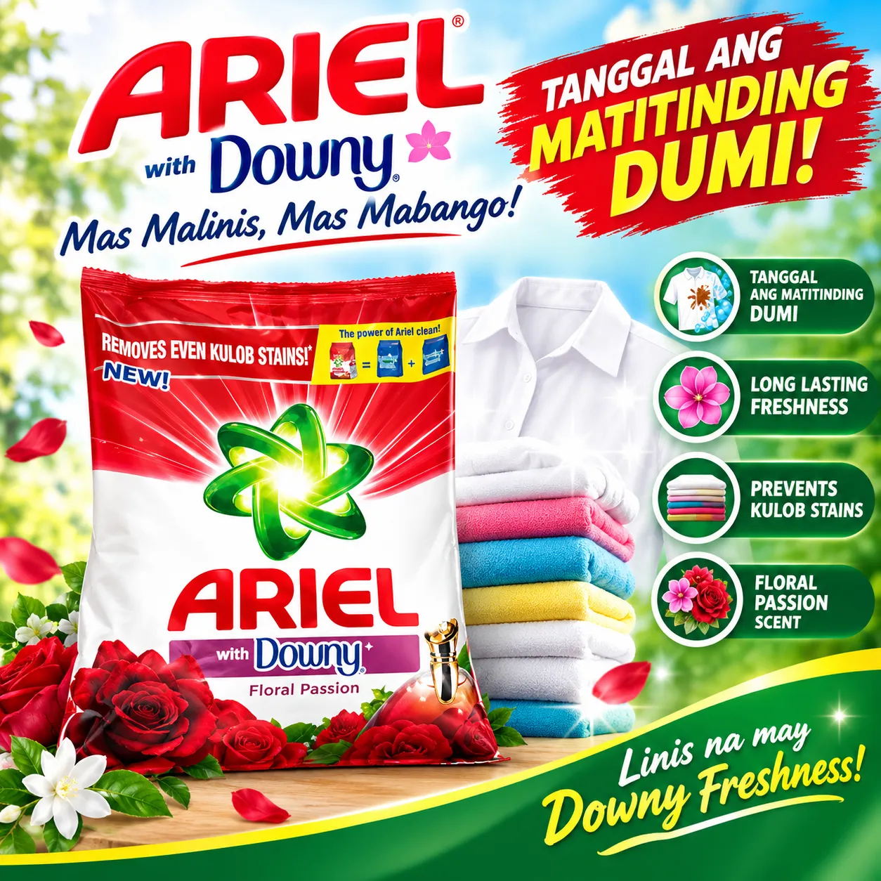 ARIEL LAU PWD 1160G FLORAL PASSION (FP)