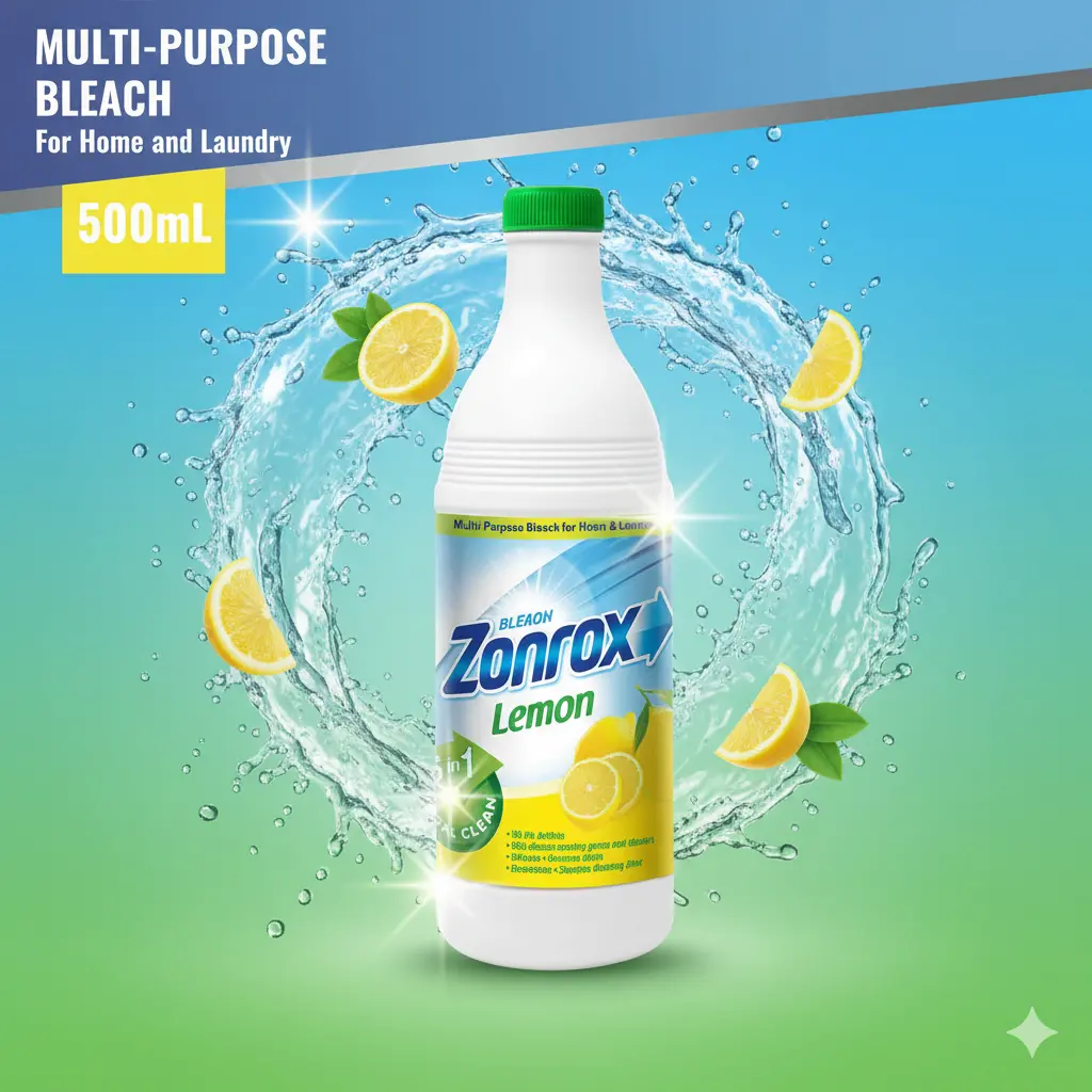 ZONROX SCENTED LEMON 500ML