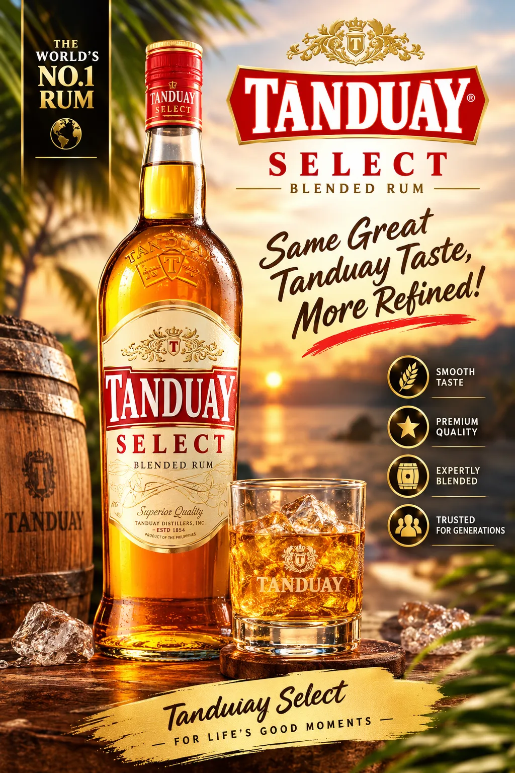 TANDUAY SELECT 1L