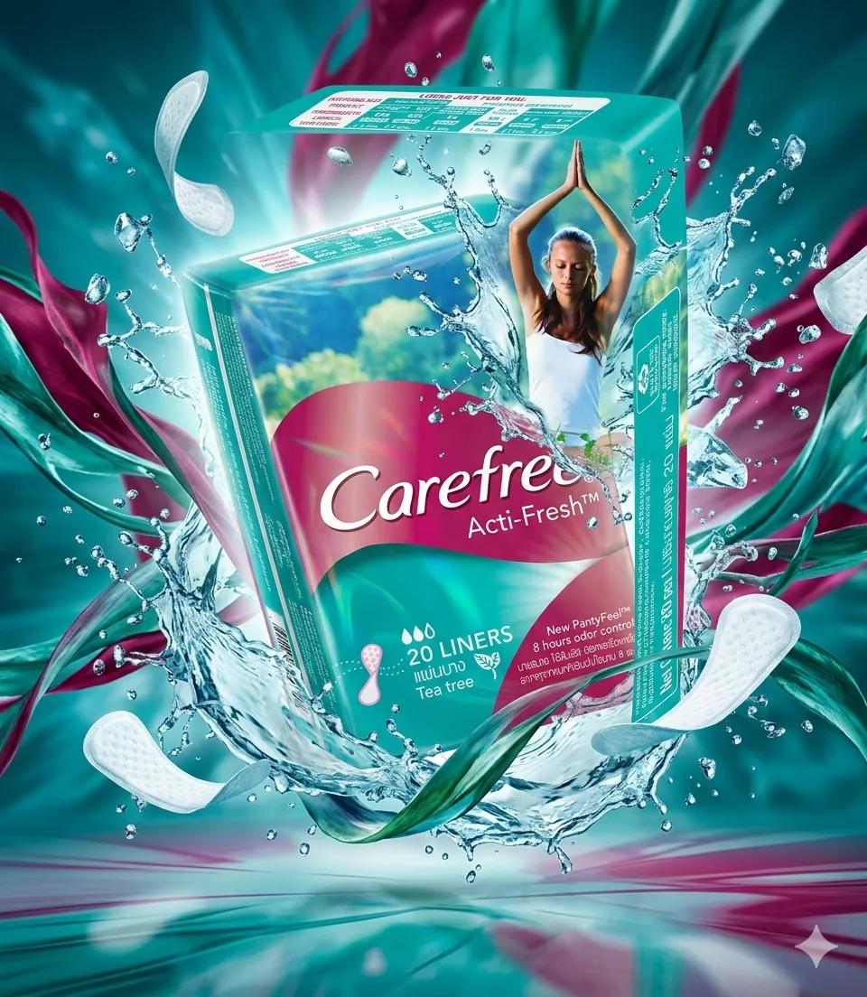 CAREFREE ACTI-FRESH 20'S