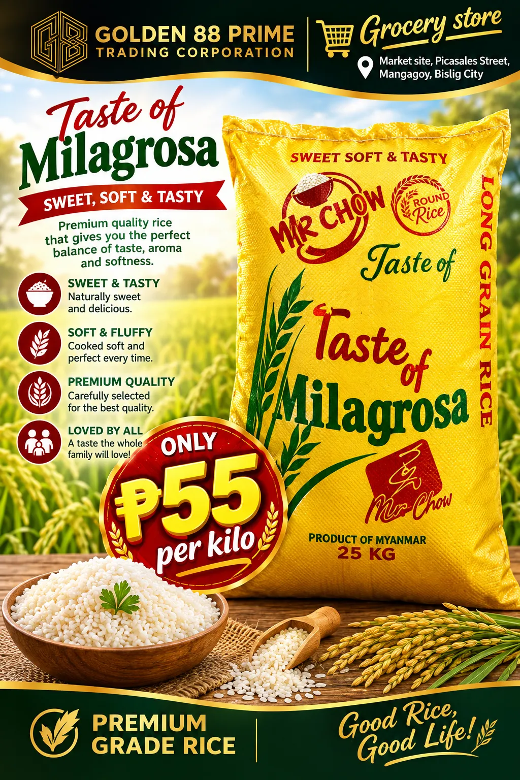 MR CHOW MILAGROSA 1KL