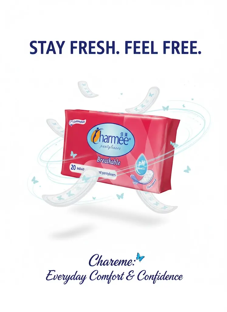 CHARMEE PANTYLINERS BREATHABLE UNSCENTED  20'S