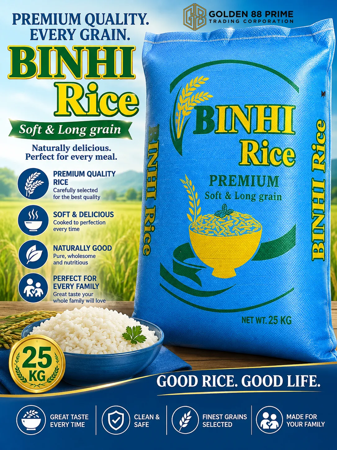 BINHI BLUE 25KG
