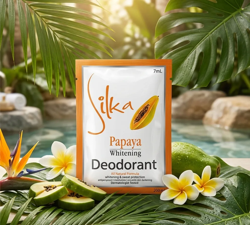 SILKA PAPAYA WHITENING DEODORANT 7ML