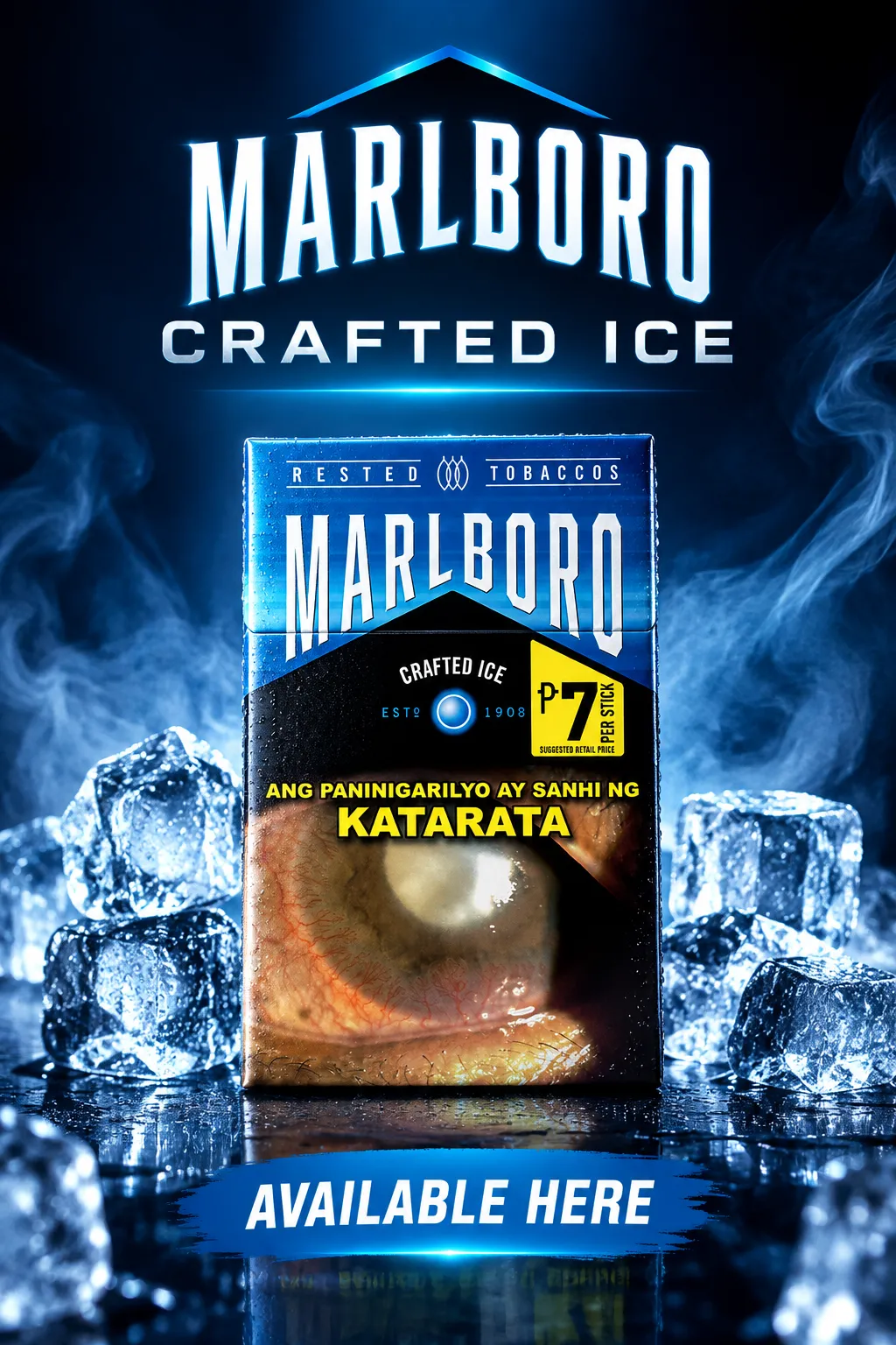 MARLBORO CRAFTED ICE BLUE