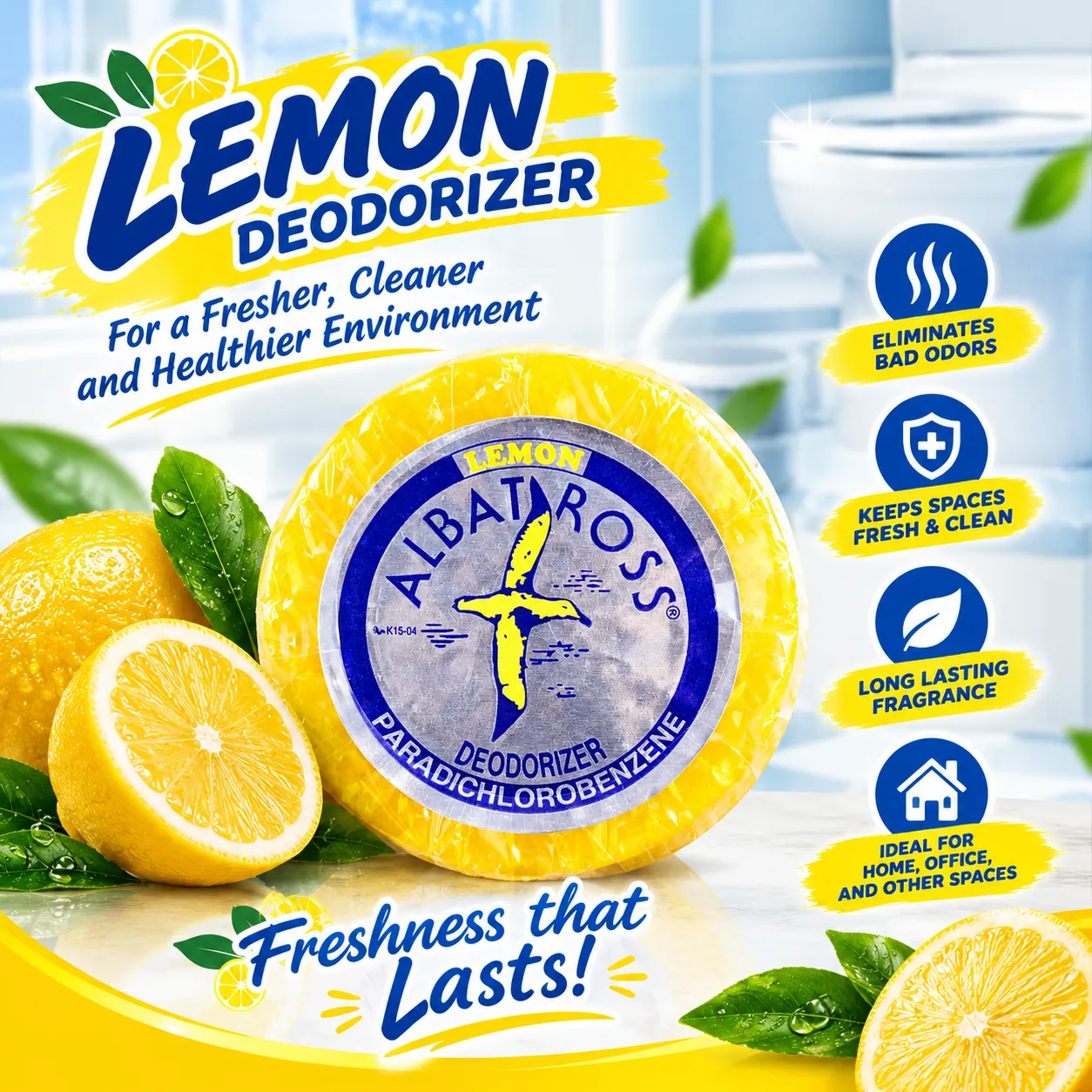 ALBATROSS LEMON REFILL 100G