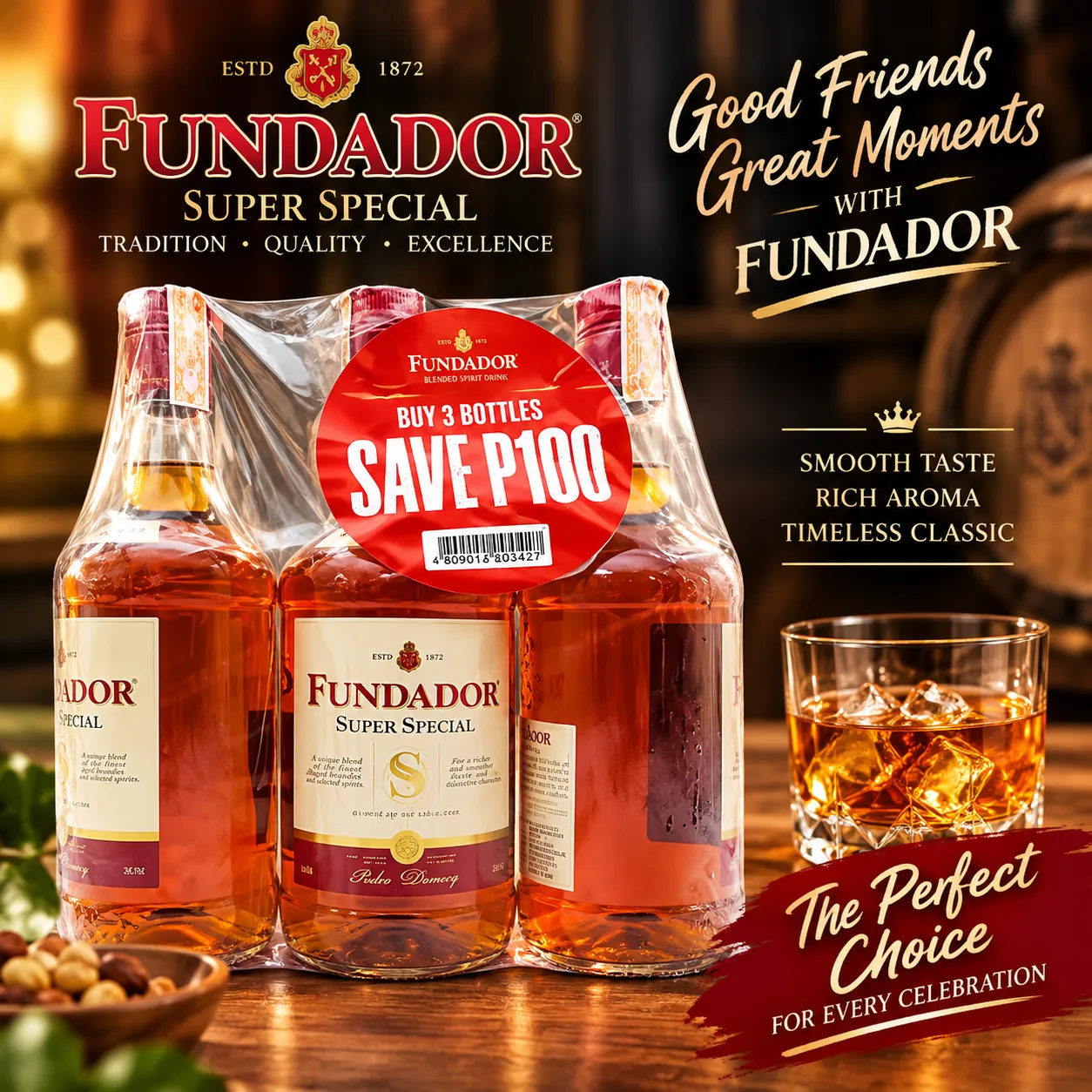 FUNDADOR SUPER SPECIAL 1L SAVE 100