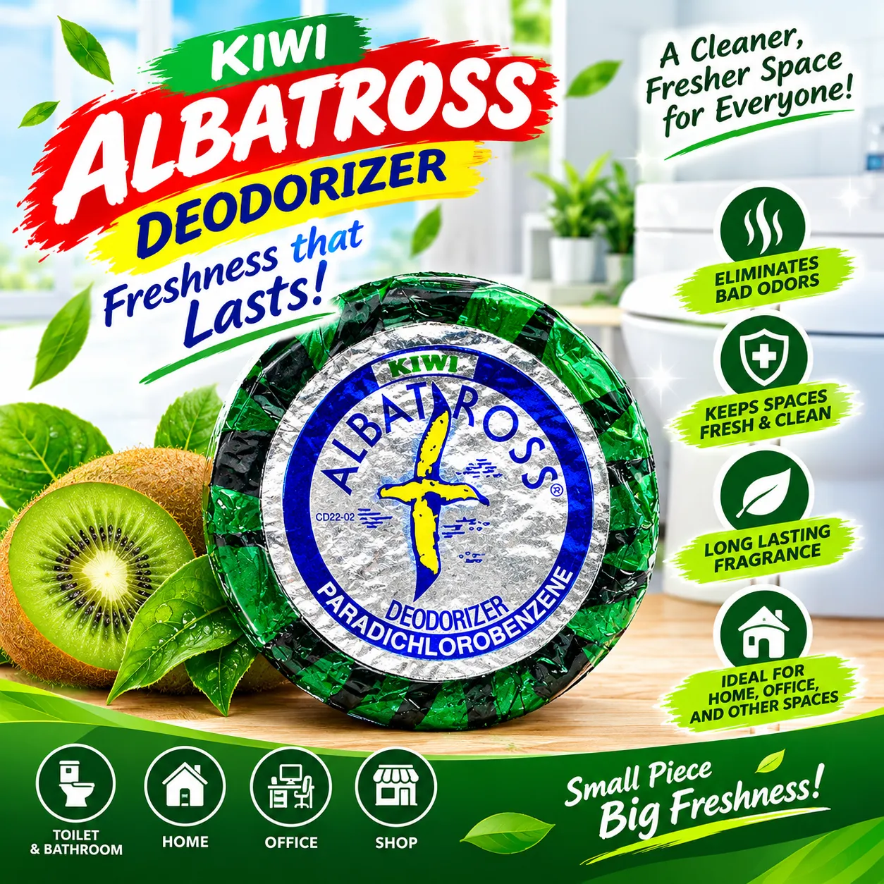 ALBATROSS KIWI REFILL 50G
