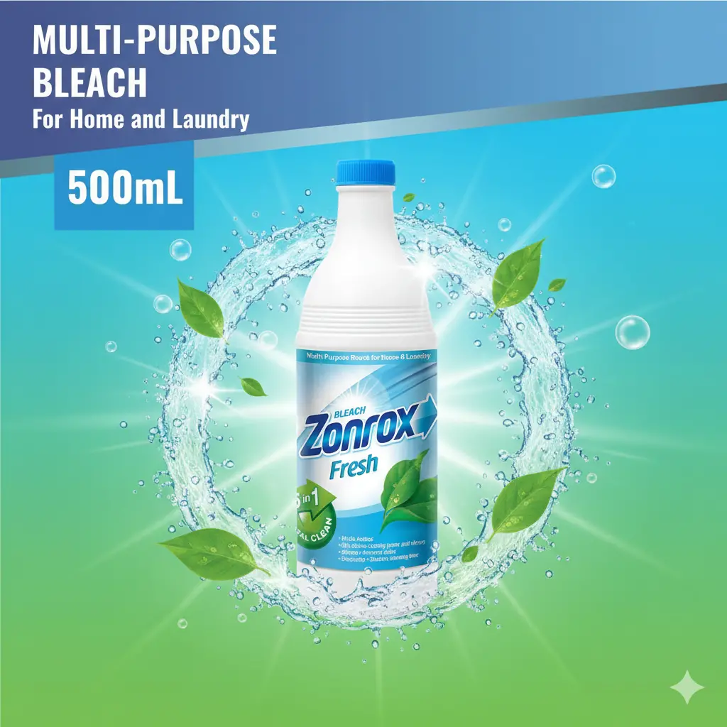 ZONROX BLEACH FRESH SCENT 500ML