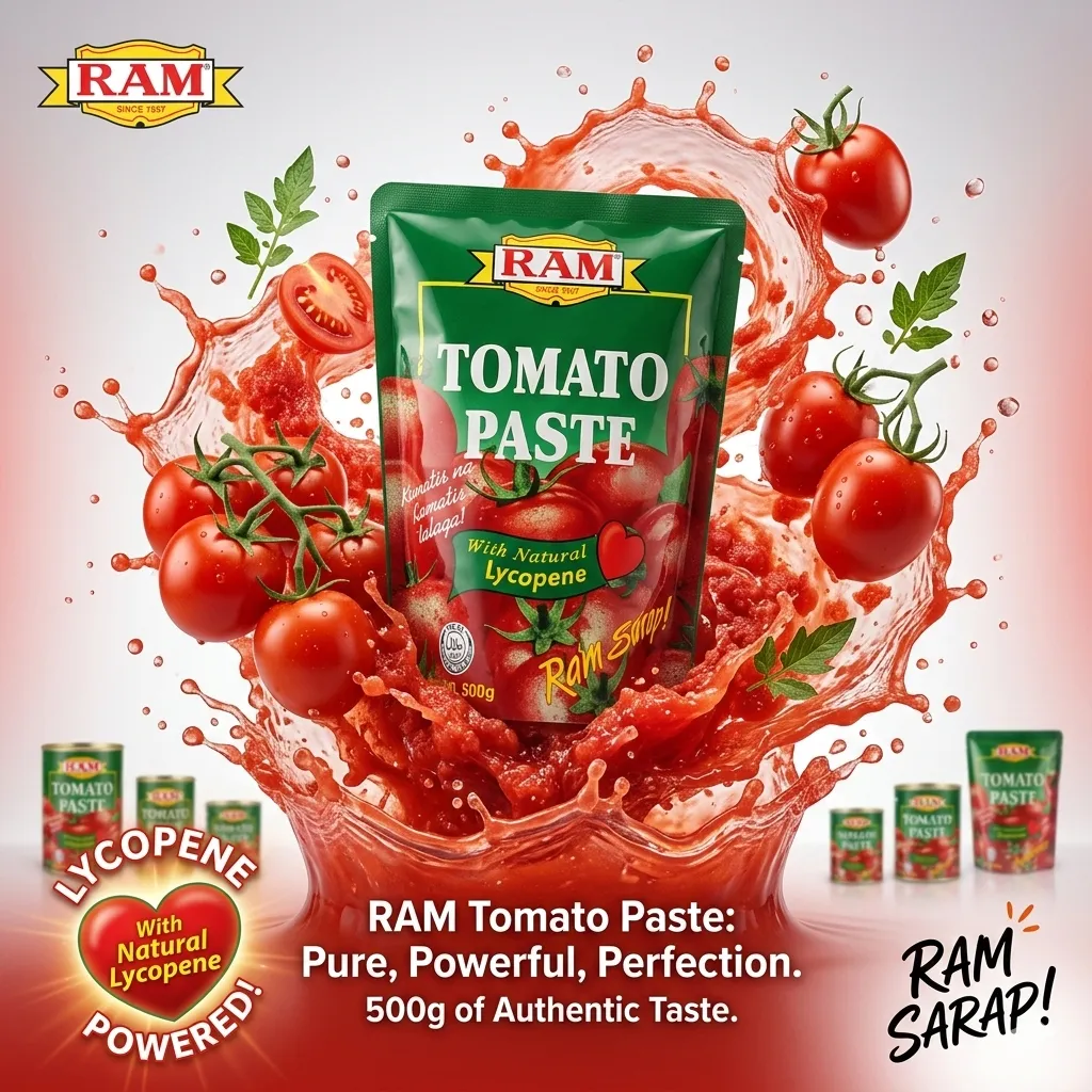 RAM TOMATO PASTE 500G