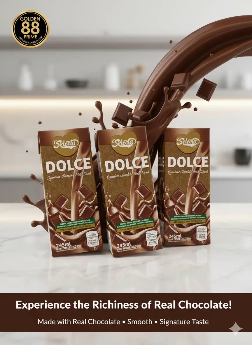 SELECTA DOLCE CHOCO MILK 245ML