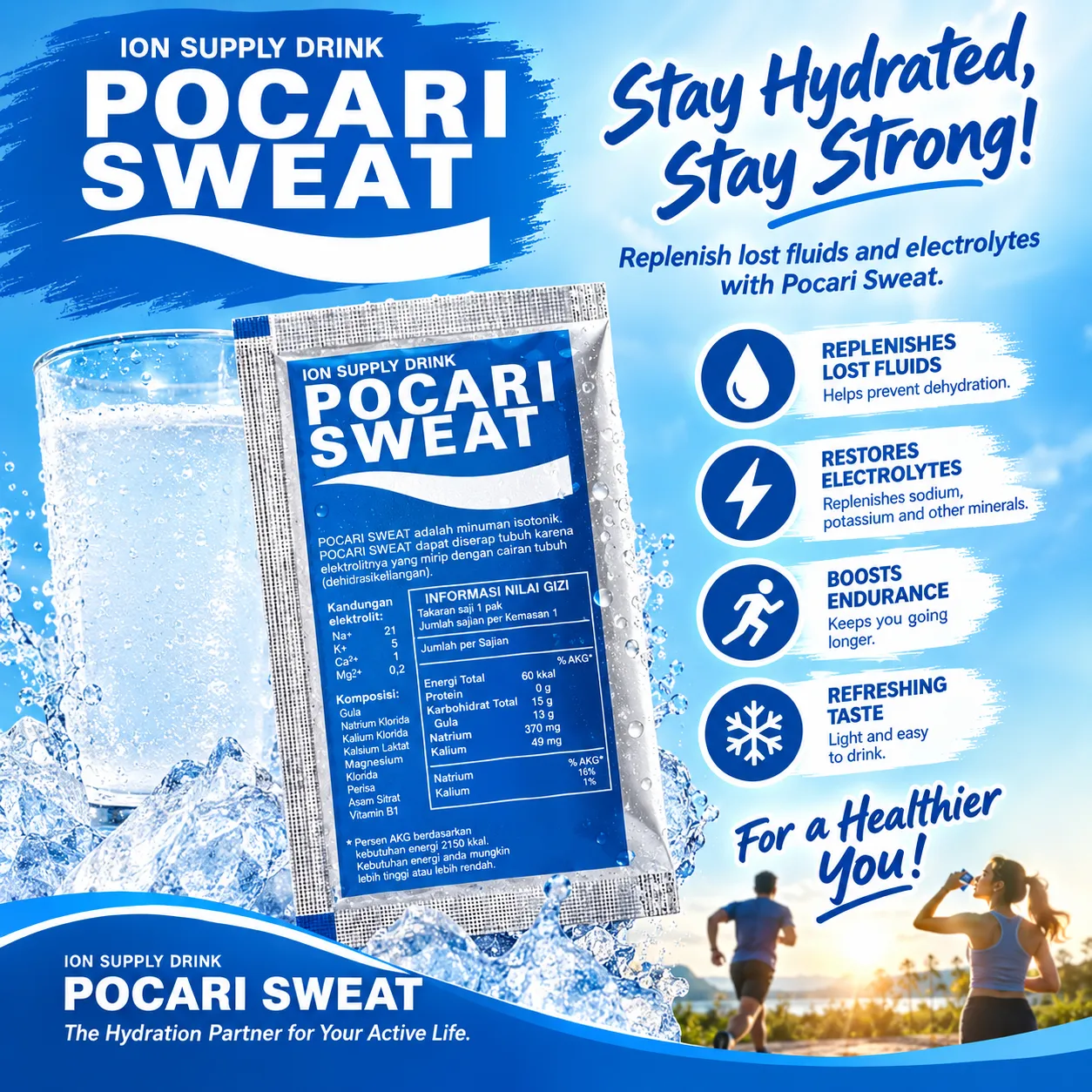 POCARI SWEAT POWDER 13GX5'S