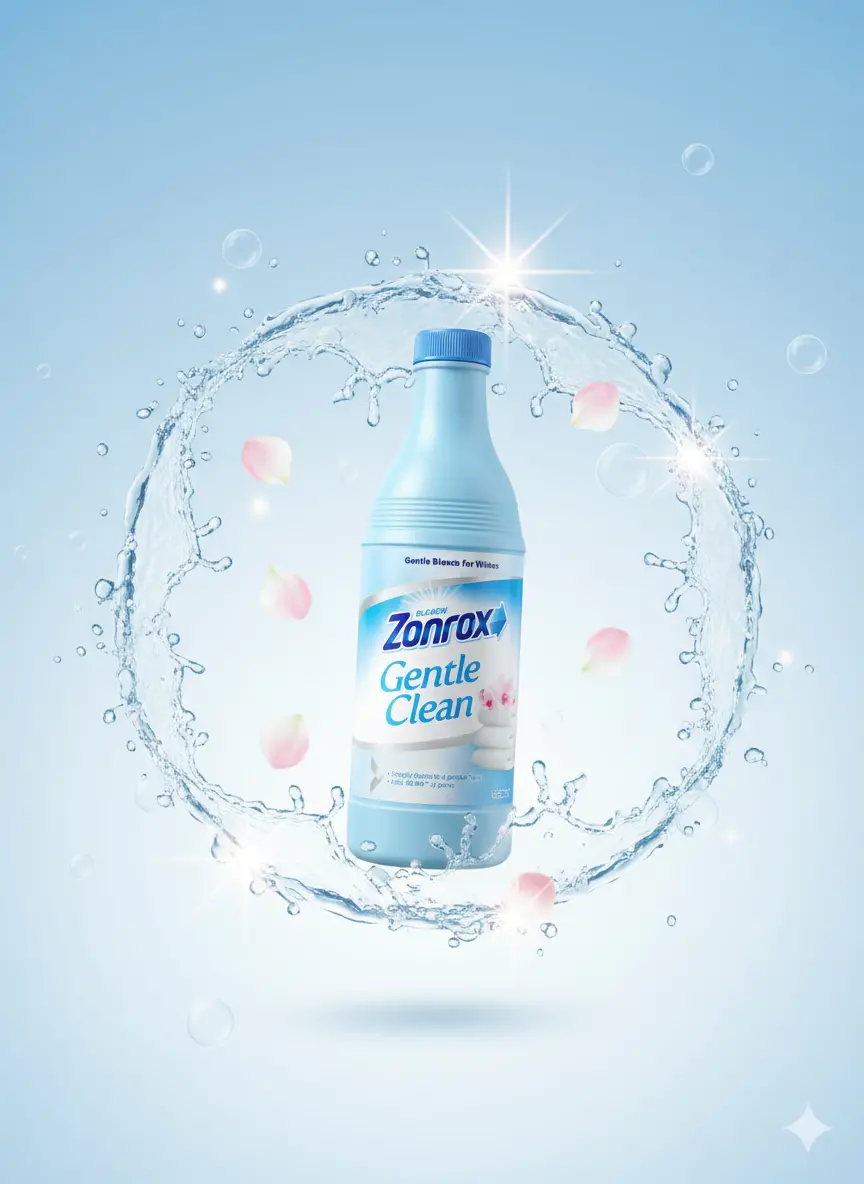 ZONROX BLEACH GENTLE CLEAN 450ML