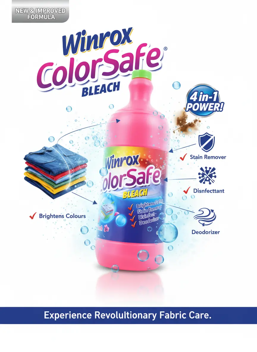 WINROX COLORSAFE BLEACH CHERRY FRESH 900ML