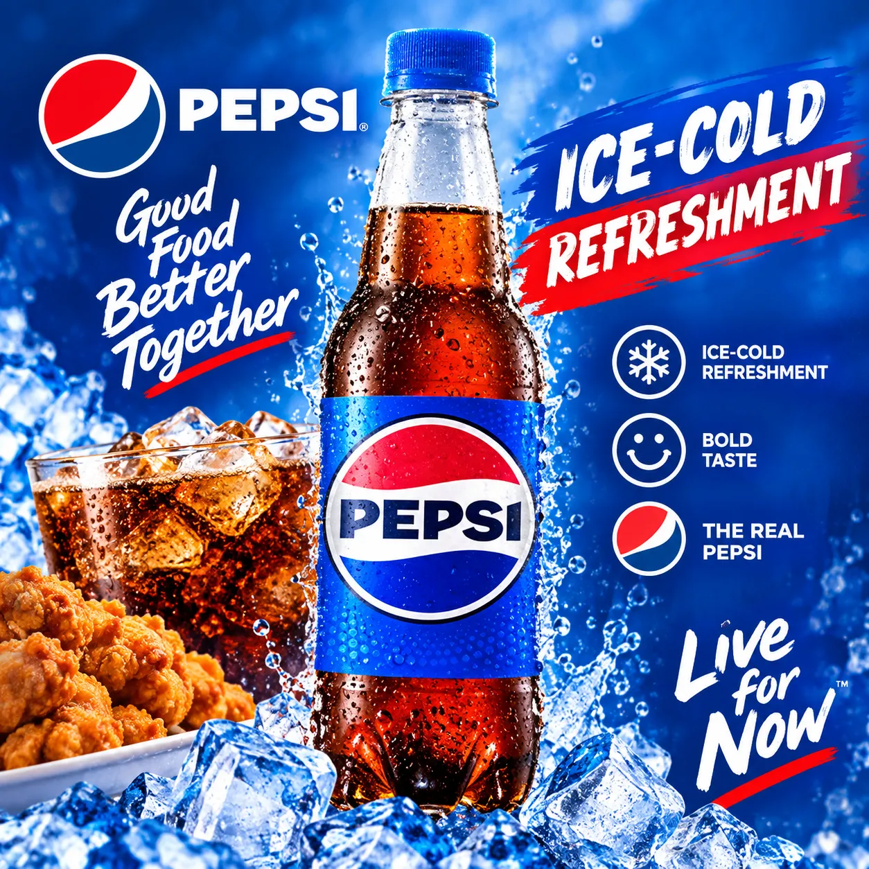 PEPSI PLASTIC 290ML
