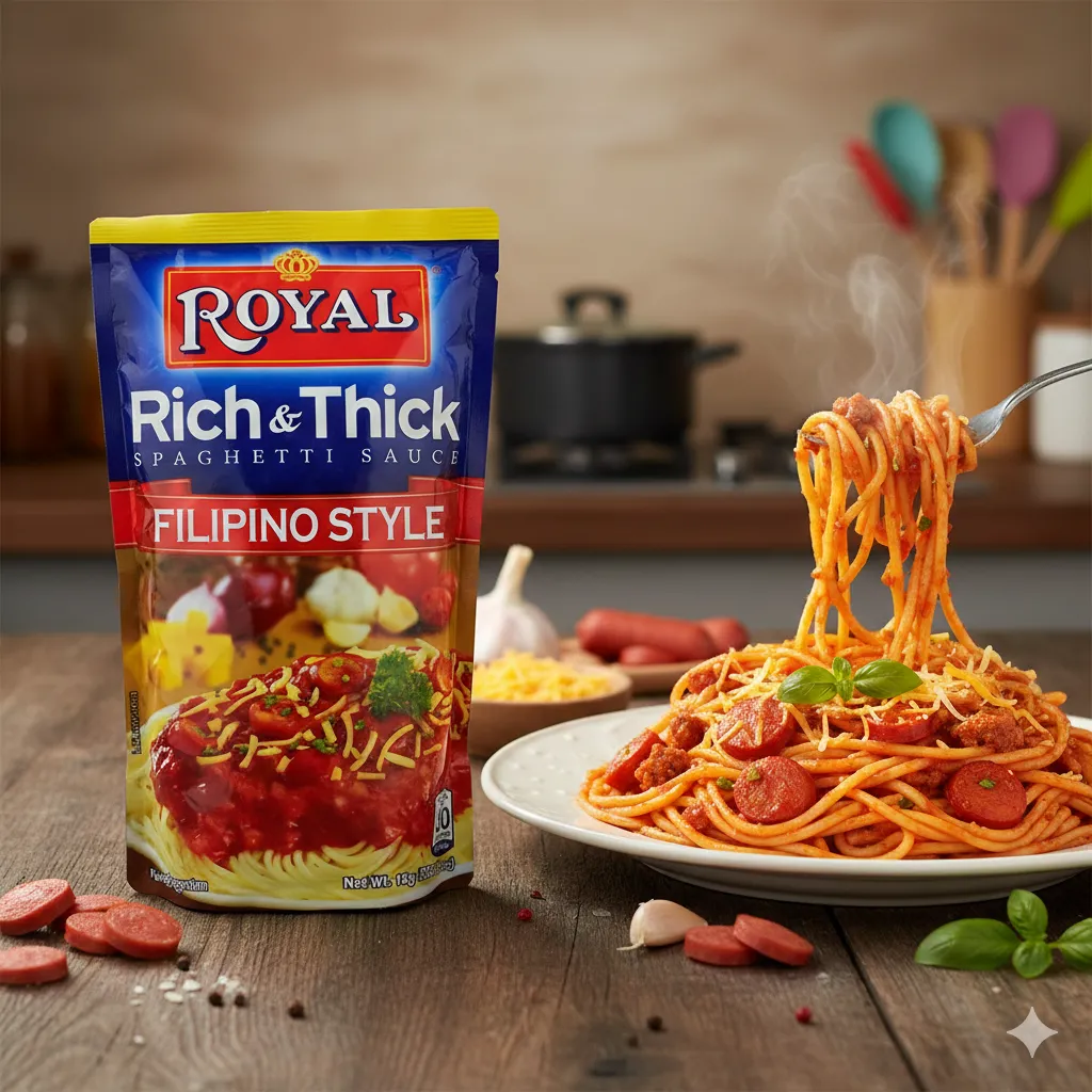 ROYAL RICH&THICK SPAG.SAUCE FILIPINO STYLE 900G