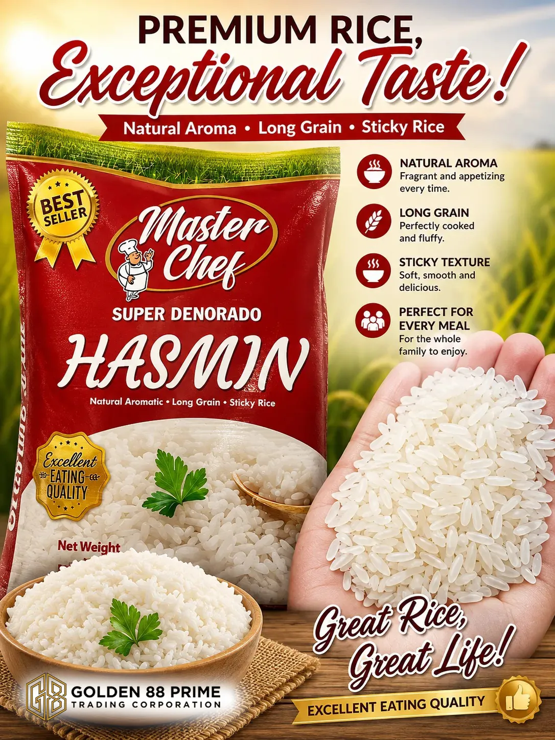 MASTER CHEF HASMIN 25KG