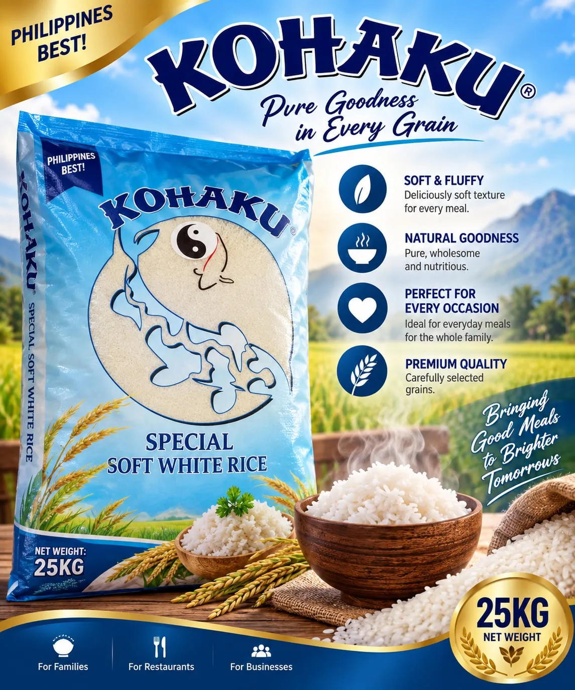KOHAKU LIGHT BLUE 1KL