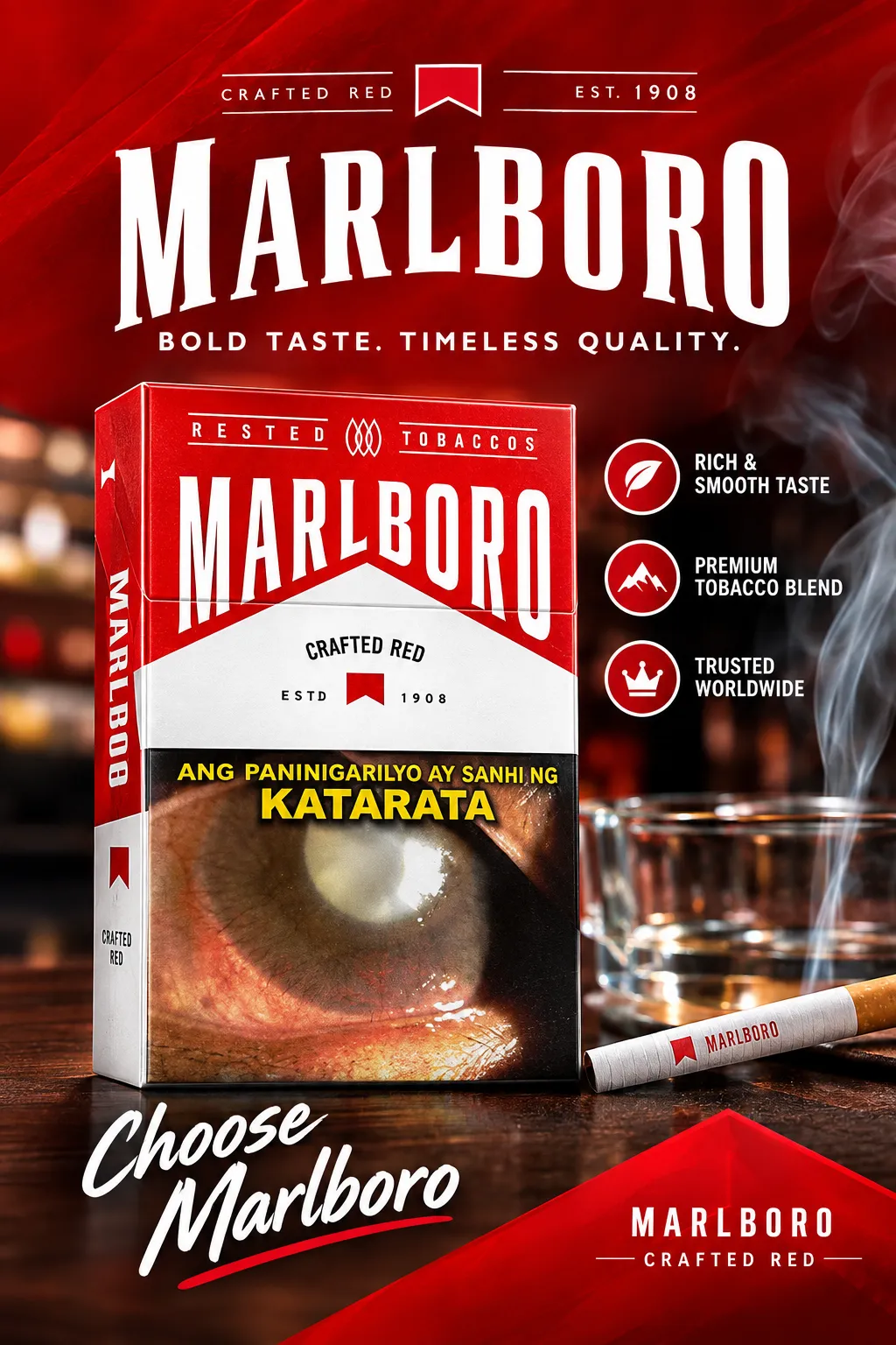 MARLBORO CRAFTED RED