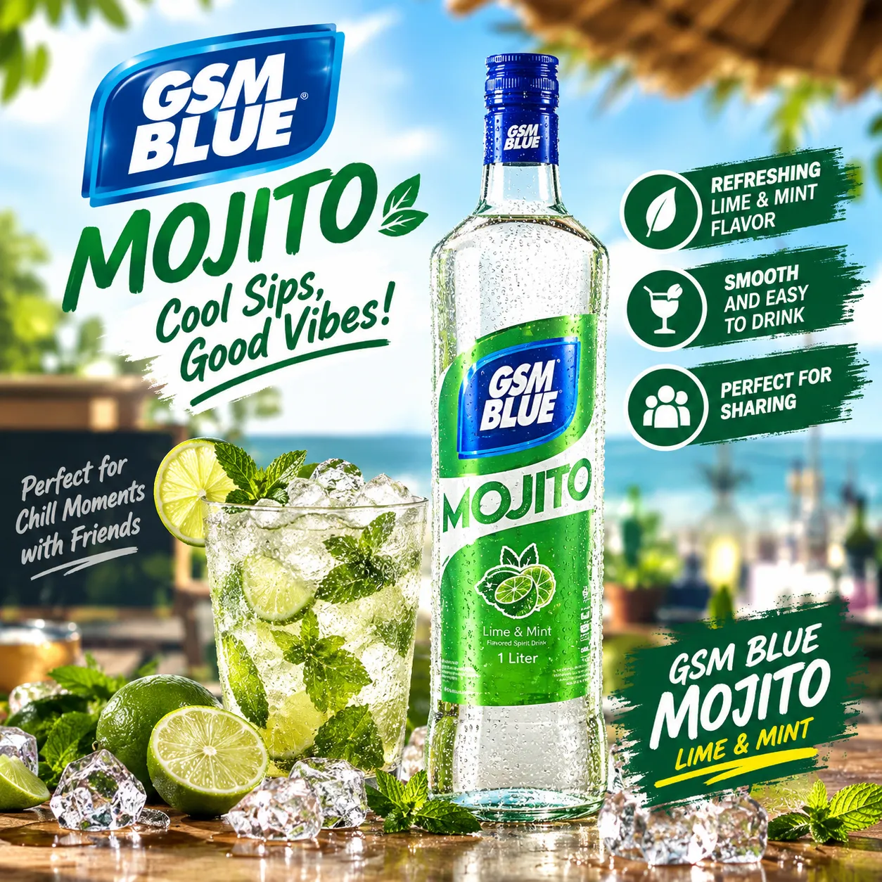 GSM MOJITO 1 LITER