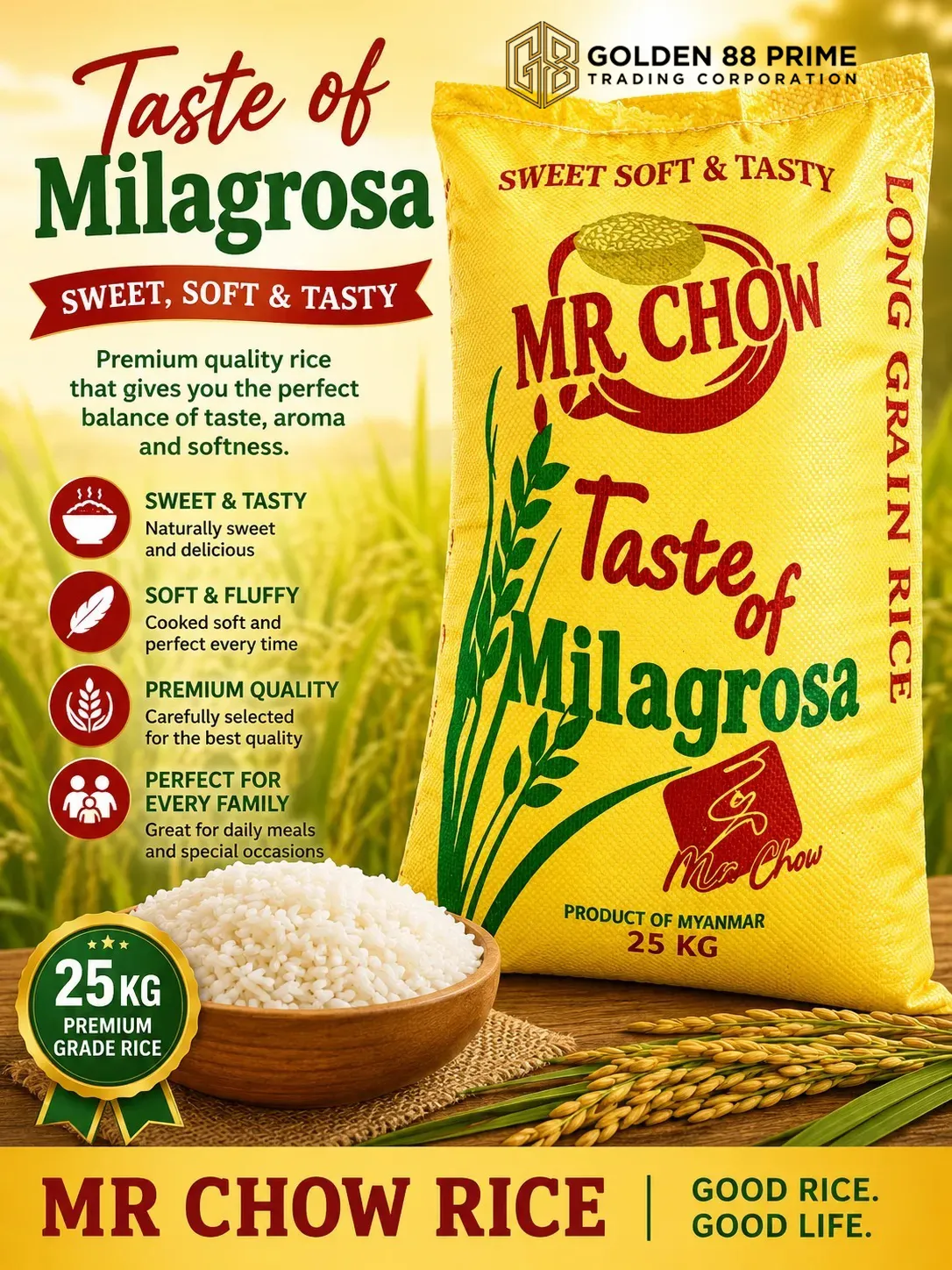 MR CHOW MILAGROSA 25KG