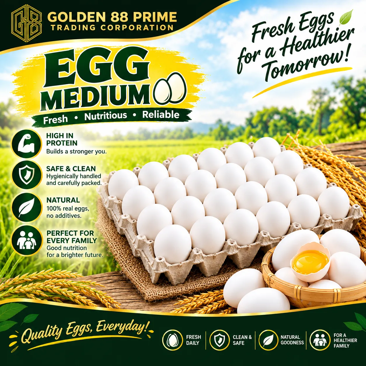 EGG MEDIUM