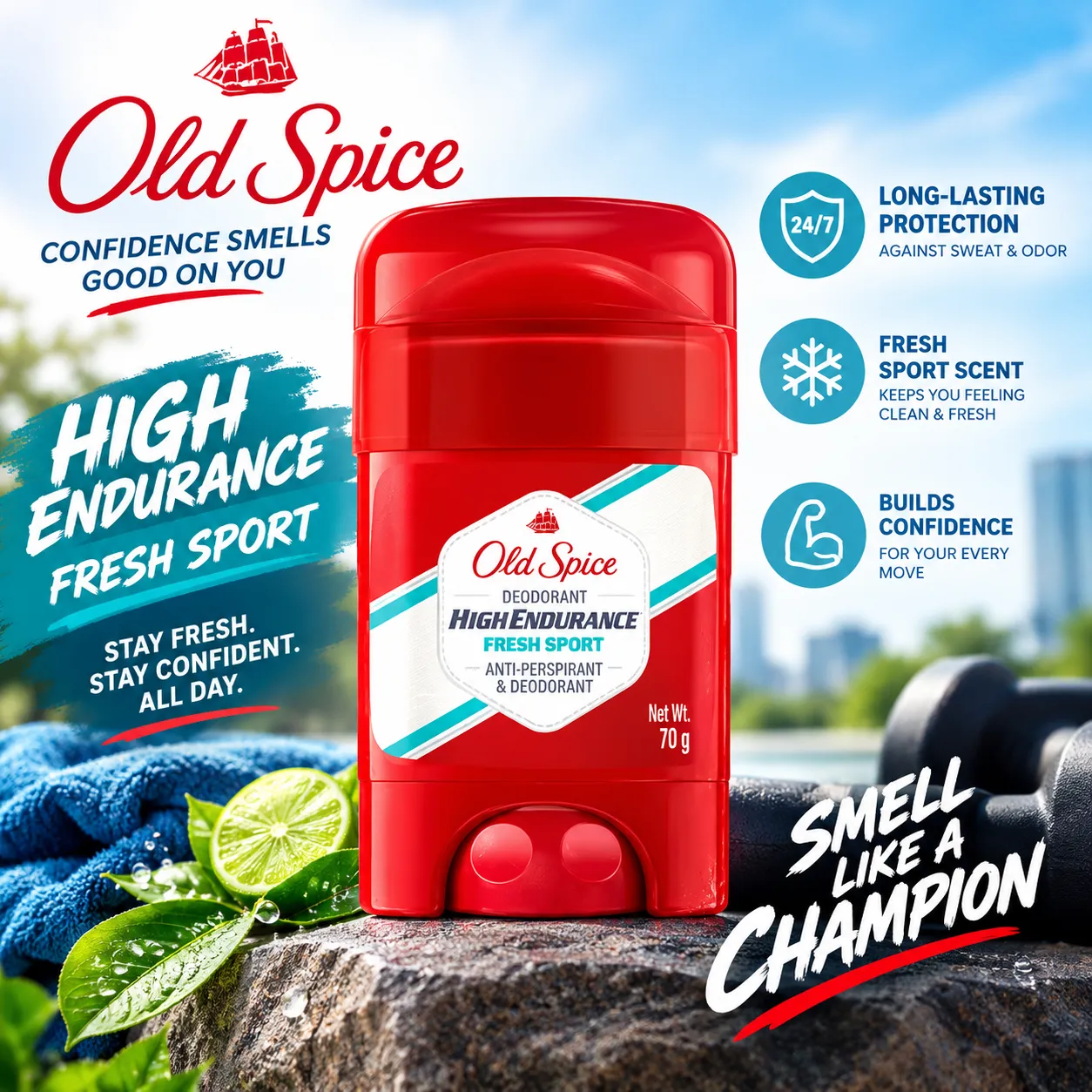 OLD SPICE APDO CRM 14G PURE SPORT 