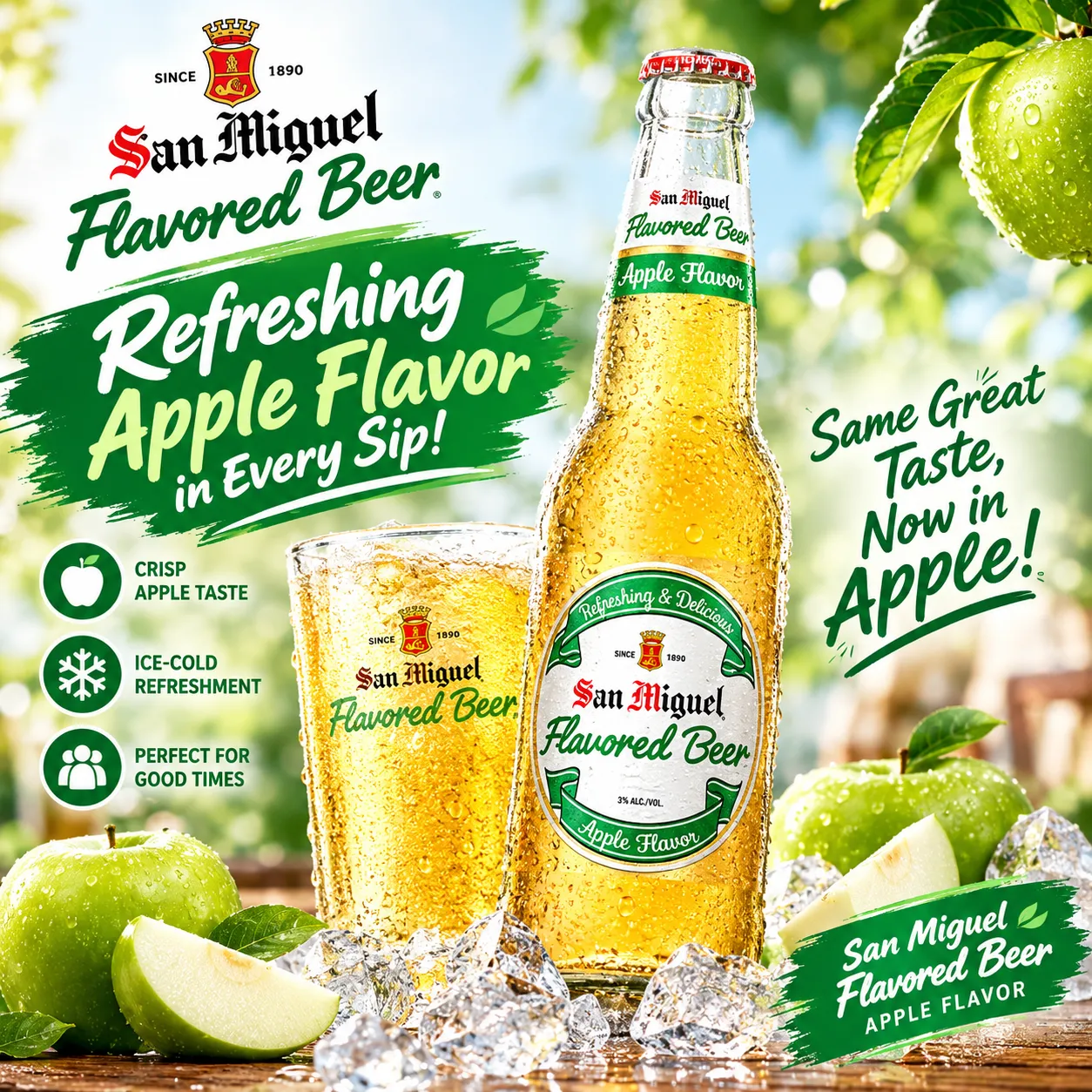 SAN MIG APPLE 330ML