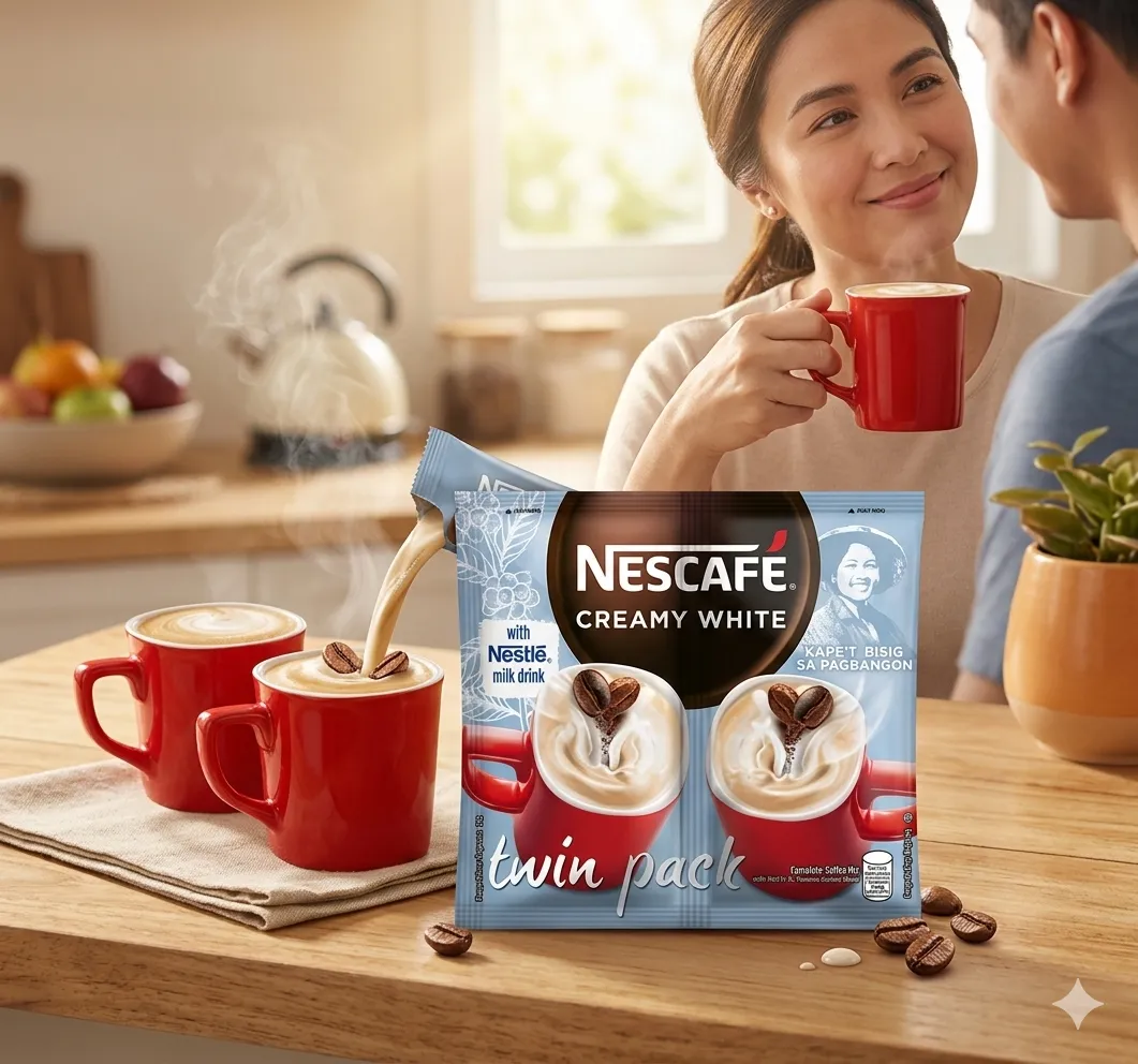 NESCAFE CREAMY WHITE TWIN PACK 40G