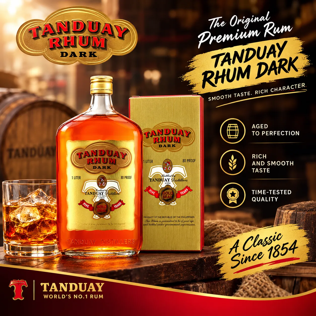 TANDUAY DARK 1L 