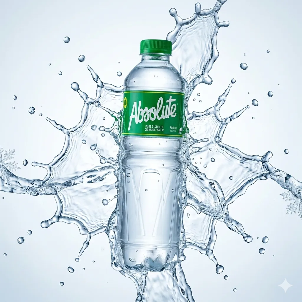 ABSOLUTE PURE DISTILLED WATER 500ML