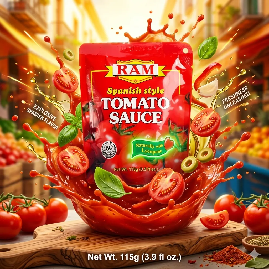 RAM TOMATO SAUCE SPANISH STYLE 115G